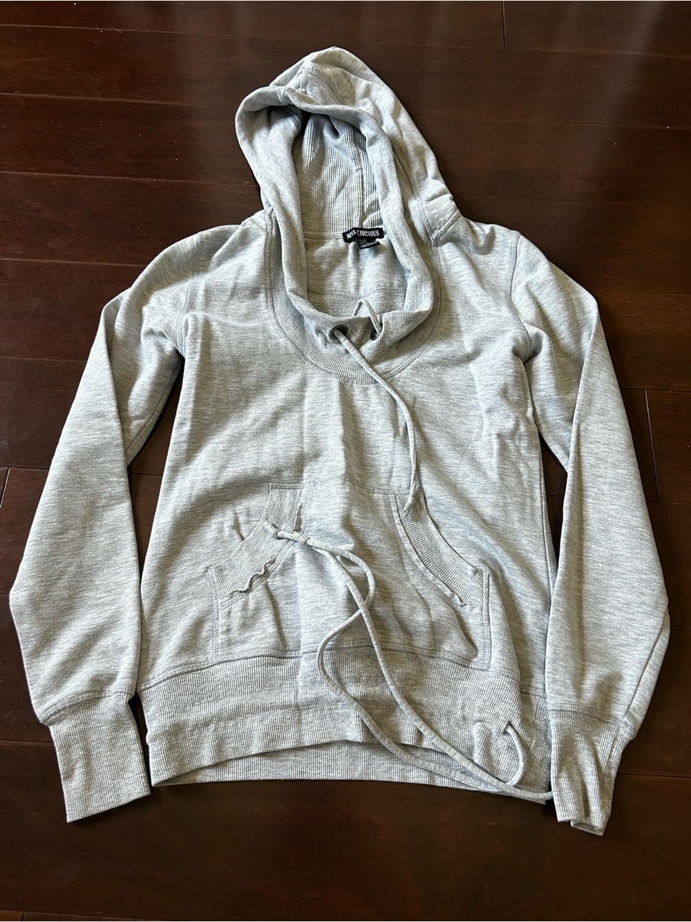 Miss Chievous Gray Hoodie Size Small